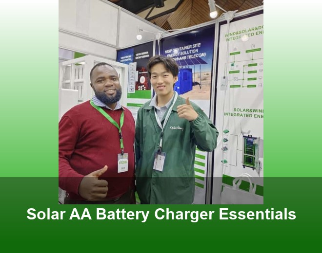 Solar AA Battery Charger Essentials